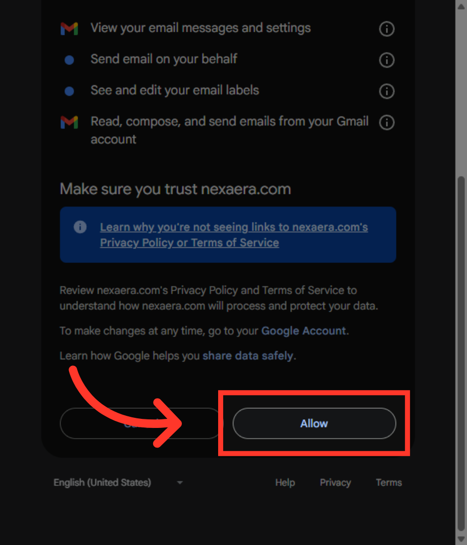Complete Sign-In Process