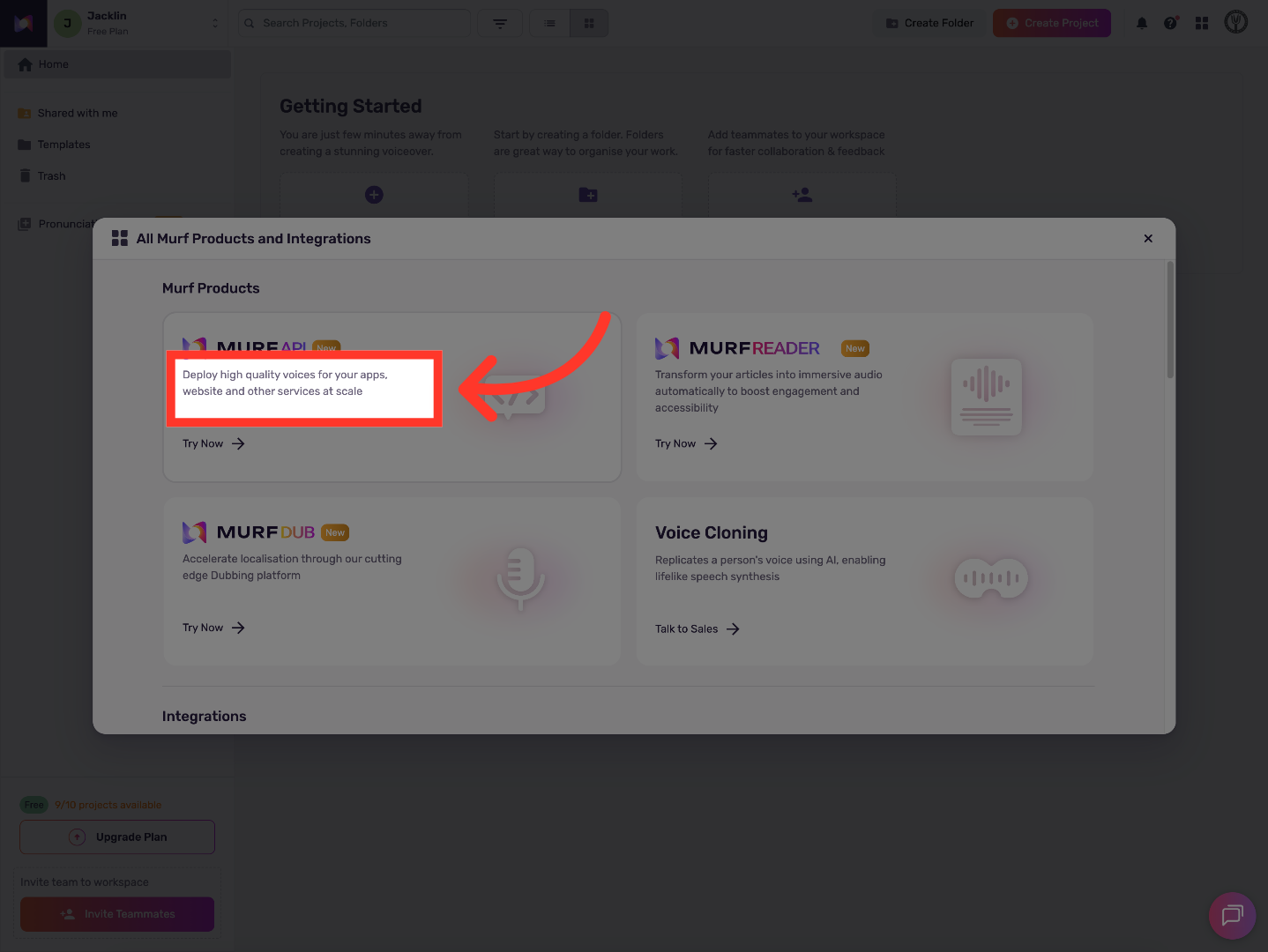 Select Voice Deployment Option