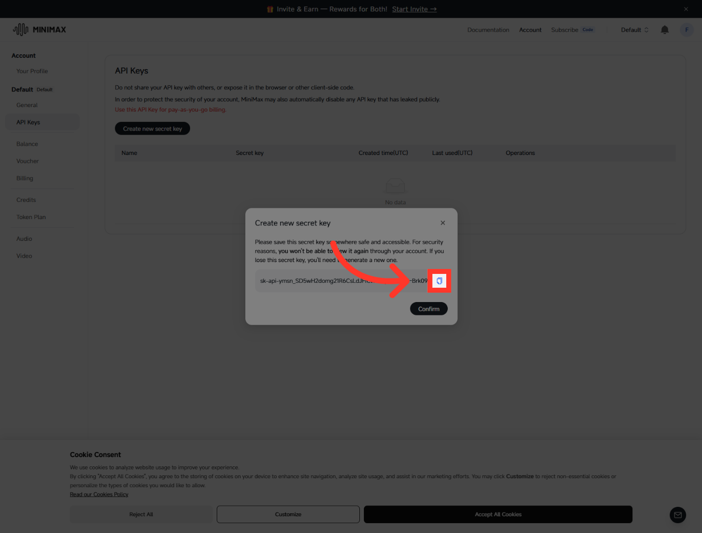 Access Key Details