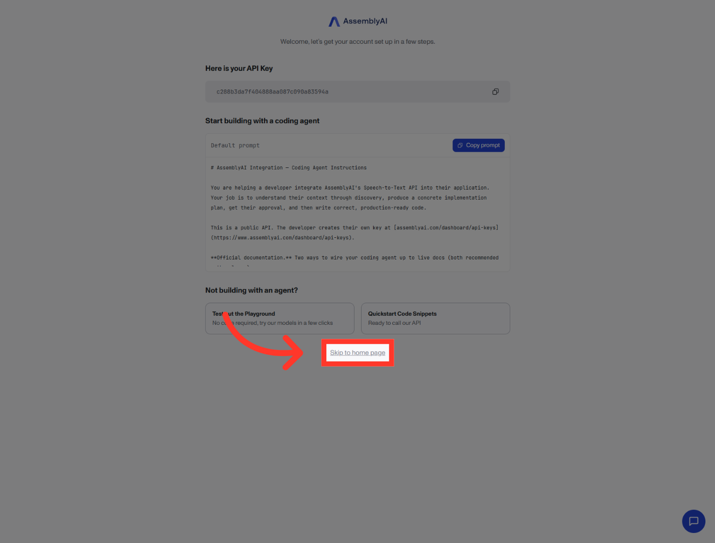 Skip To Home Page