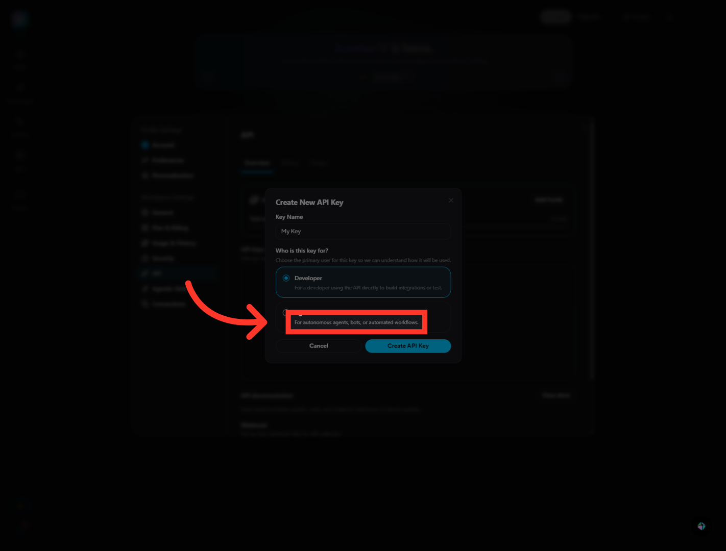 Choose Autonomous Agent Usage