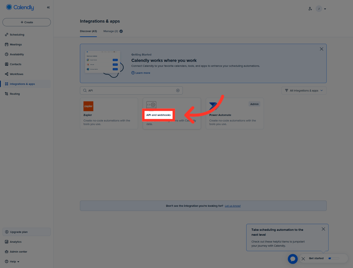 Select API and Webhooks
