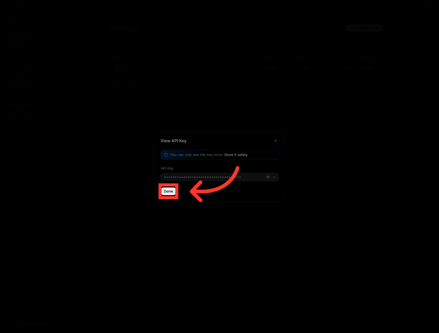 Complete API Key Setup