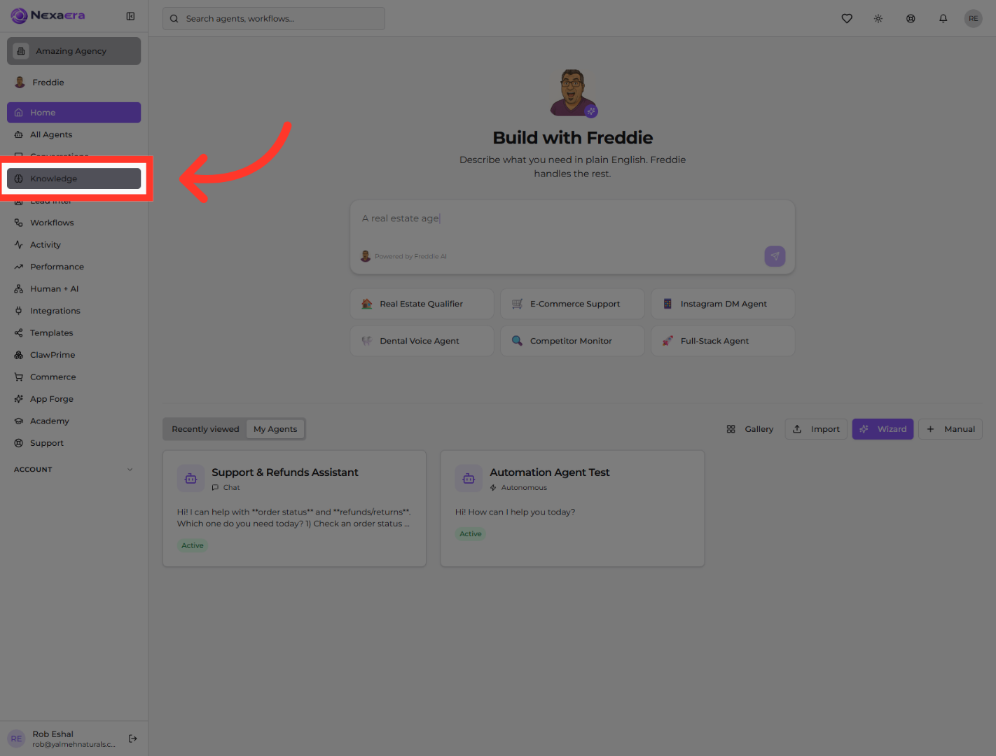 Access Knowledge Section