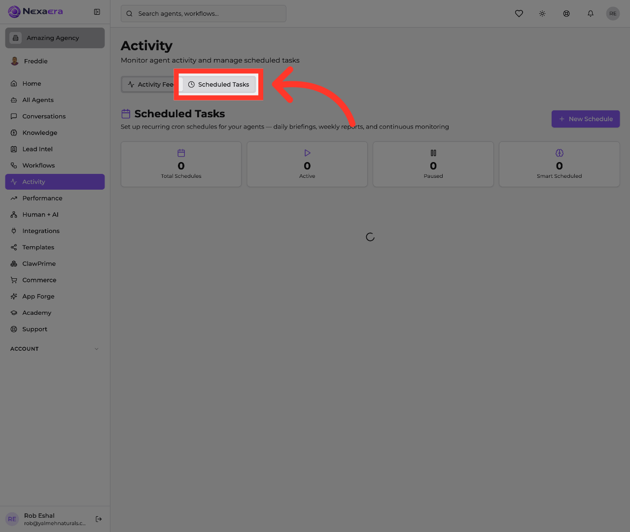 Access Scheduled Tasks