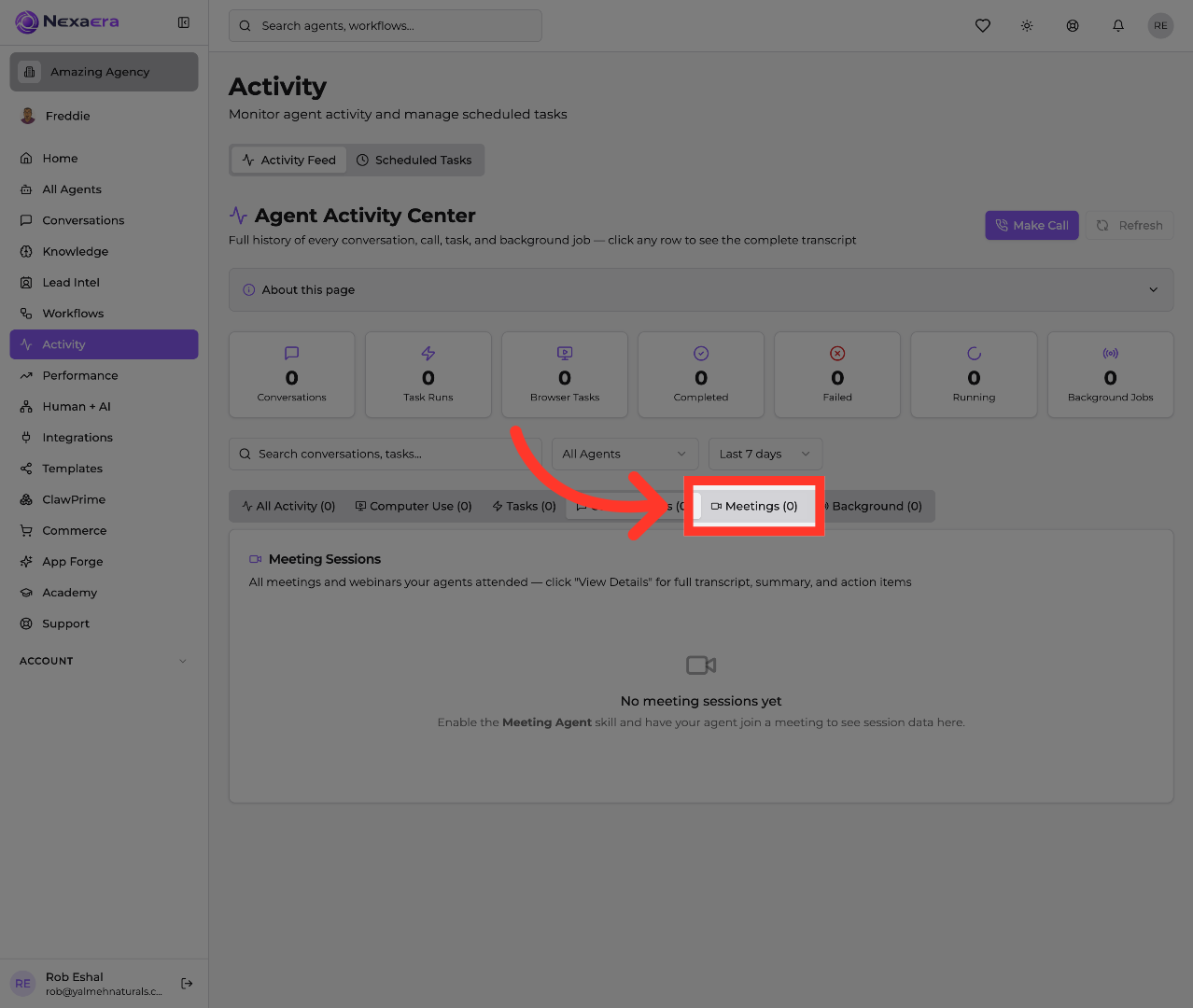 Open Meetings Section