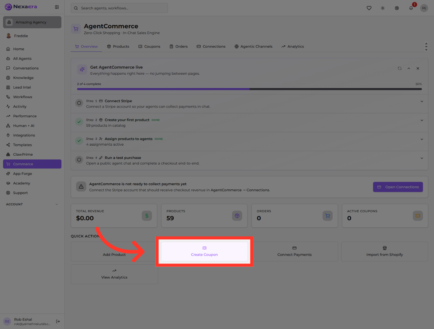 Create New Coupon