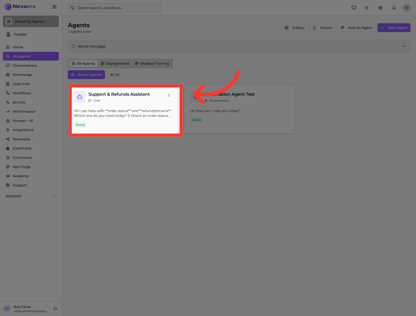 Open Chat Tab