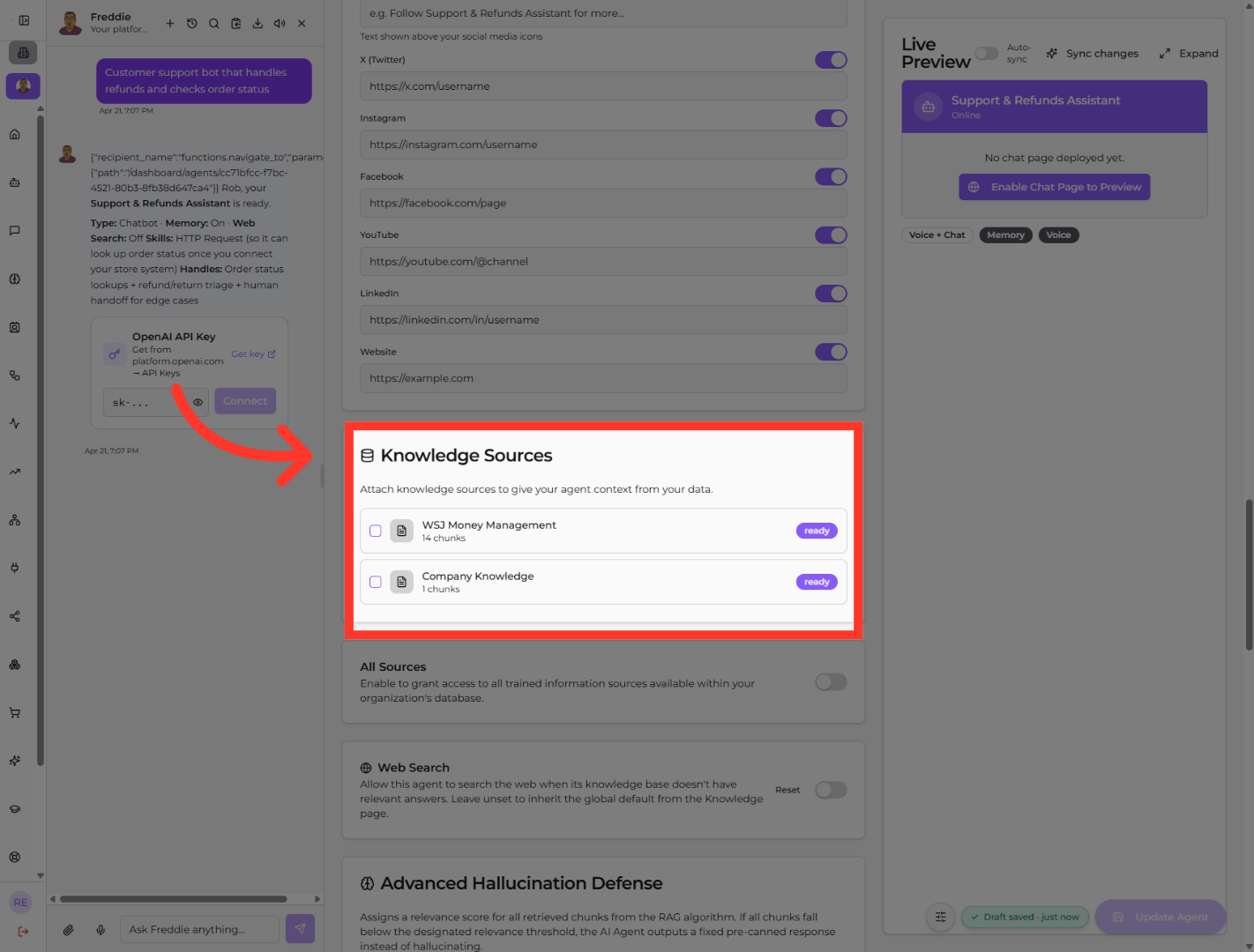Access Knowledge Sources