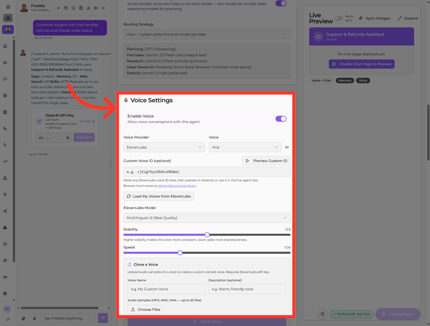 Enable Research Model