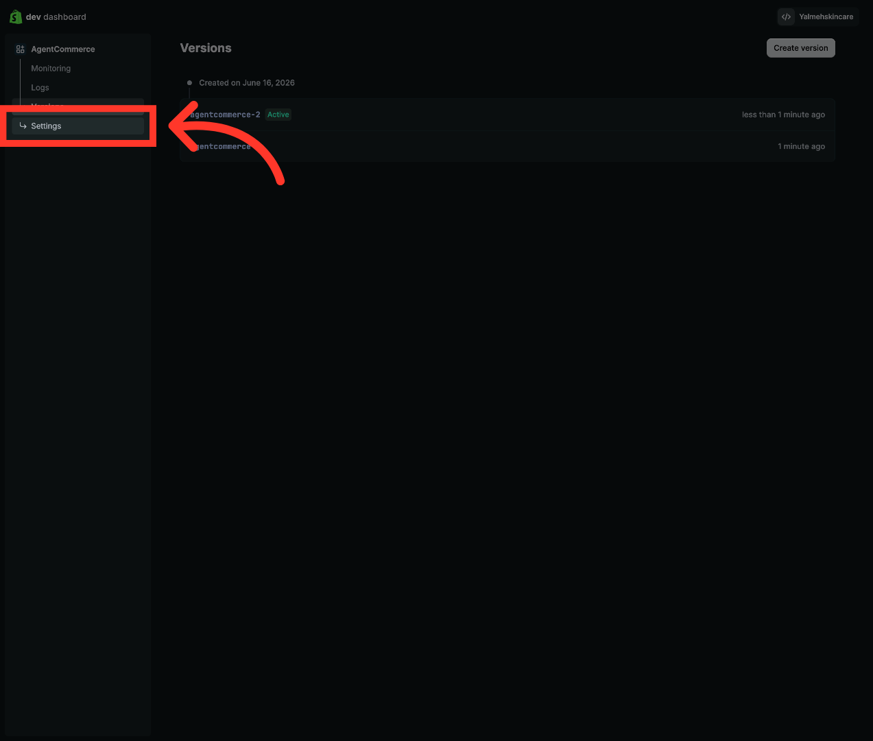 Open App Settings