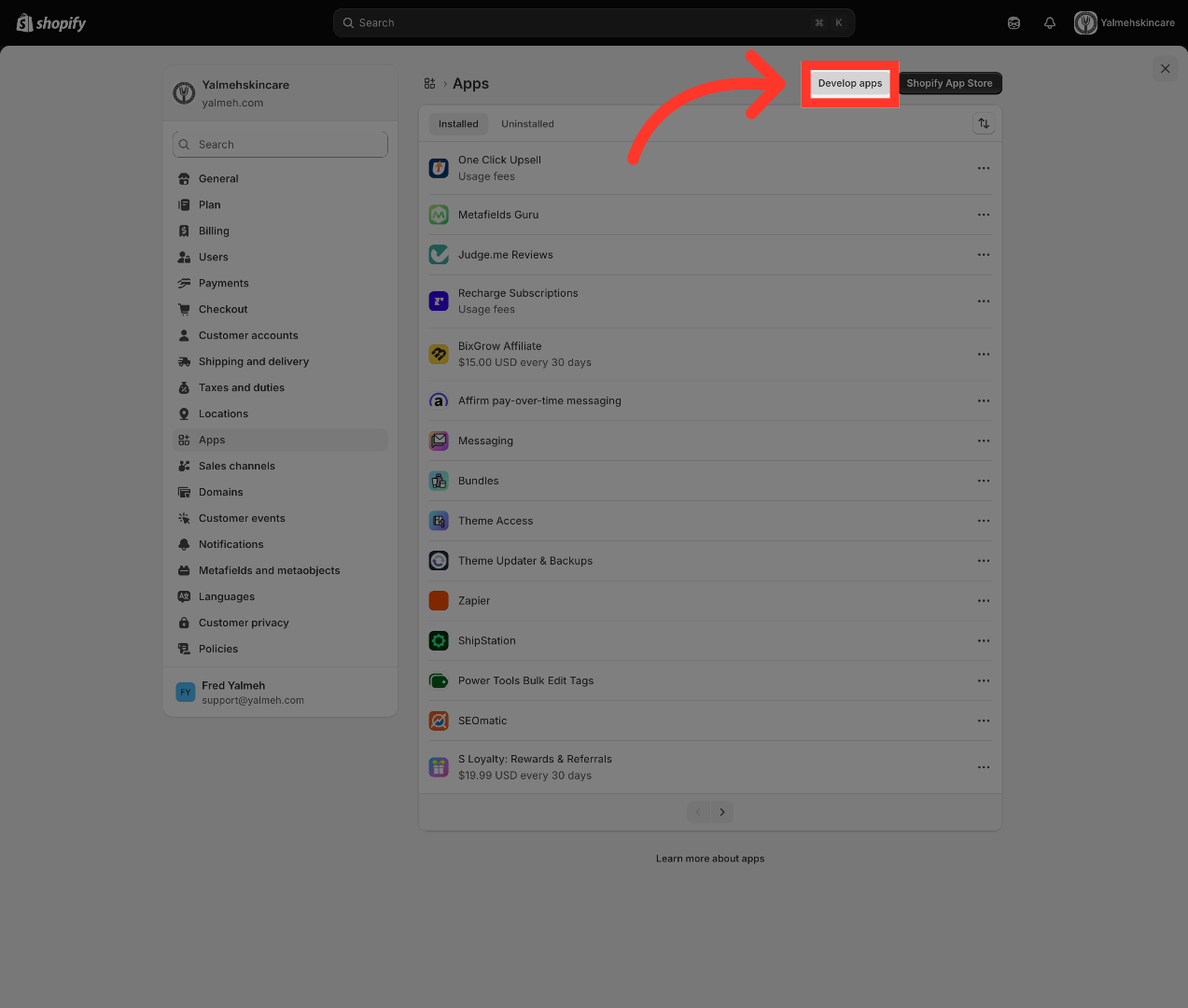 Open Developer Apps