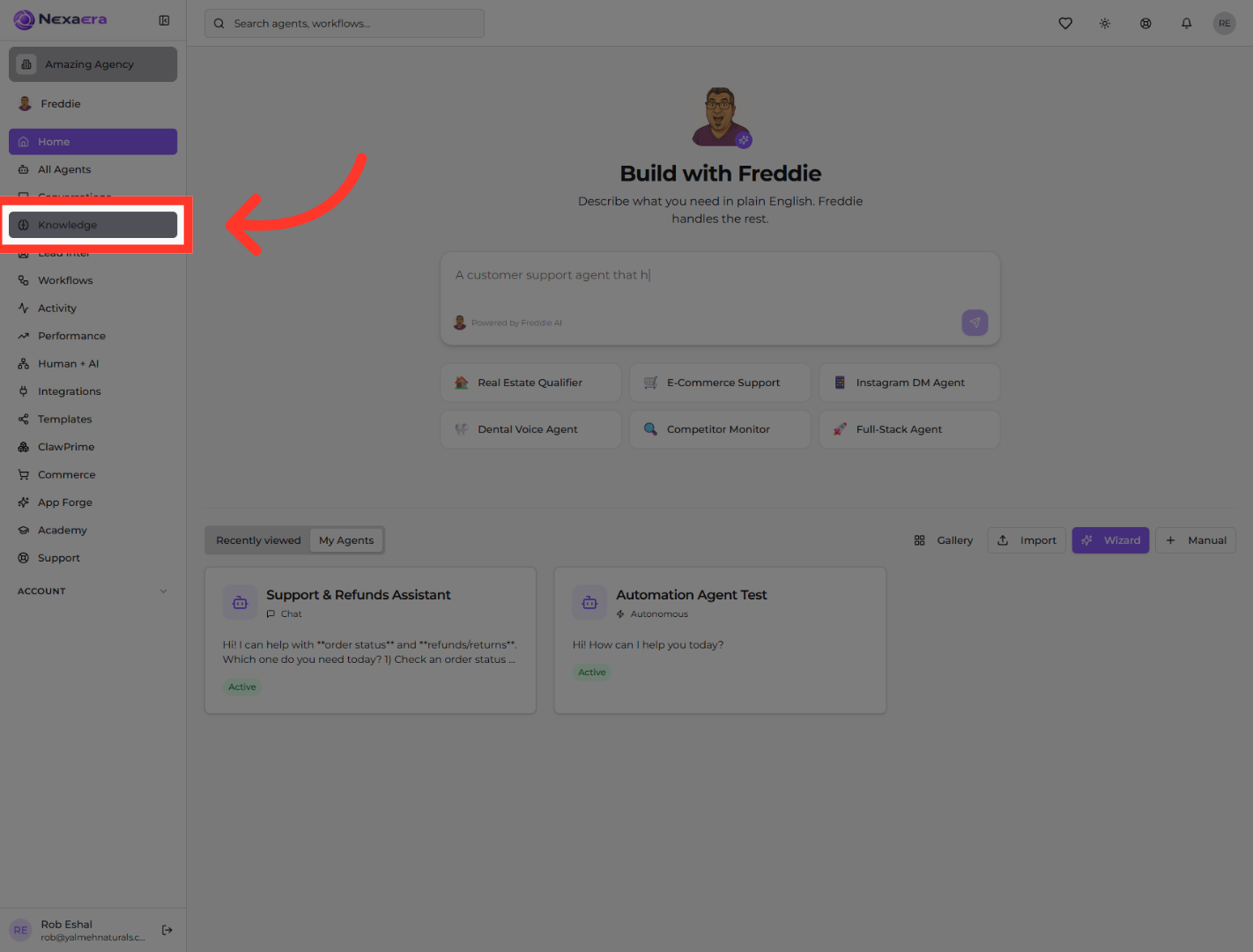 Access Knowledge Section