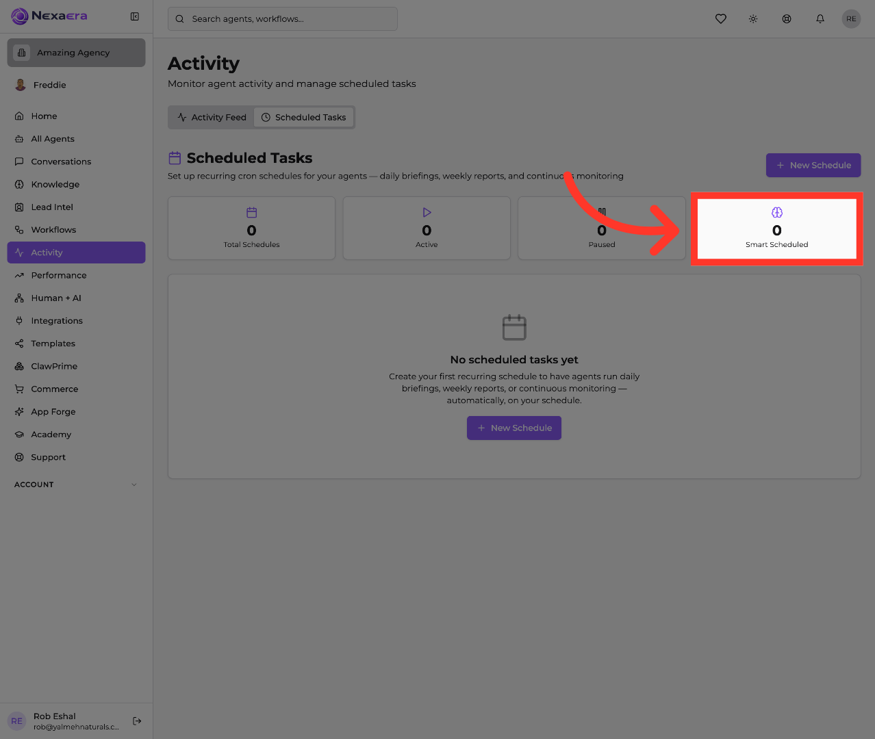 Access Fifth Task Count