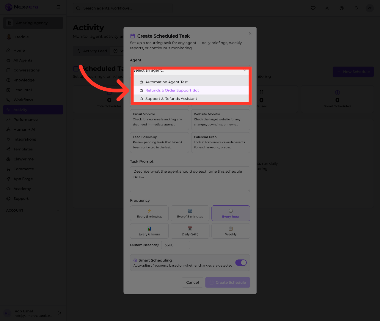 Select Refunds Bot