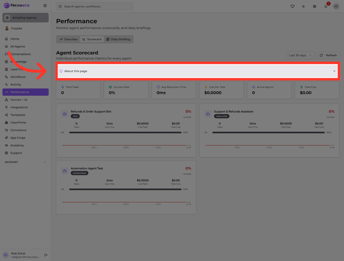 View Page Information