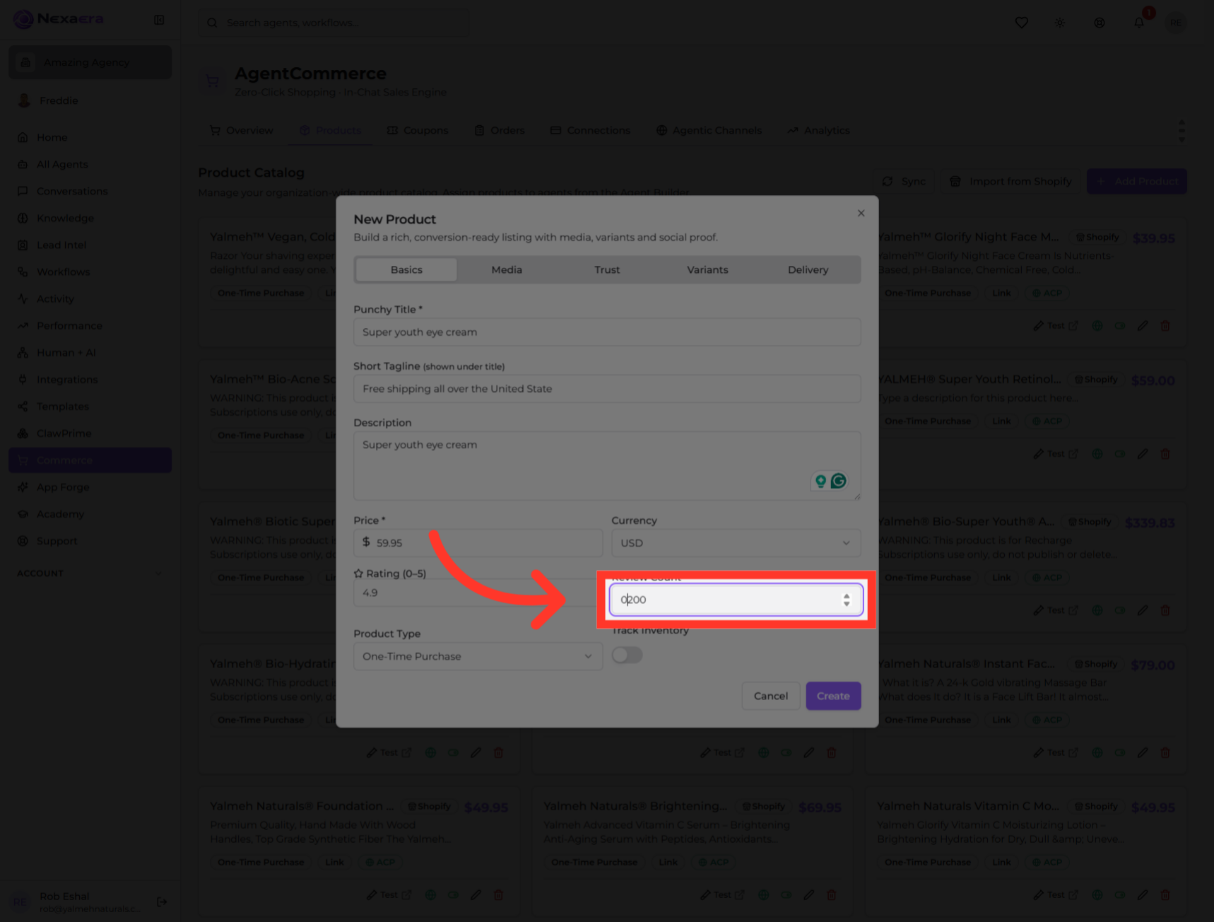 Confirm SKU Entry