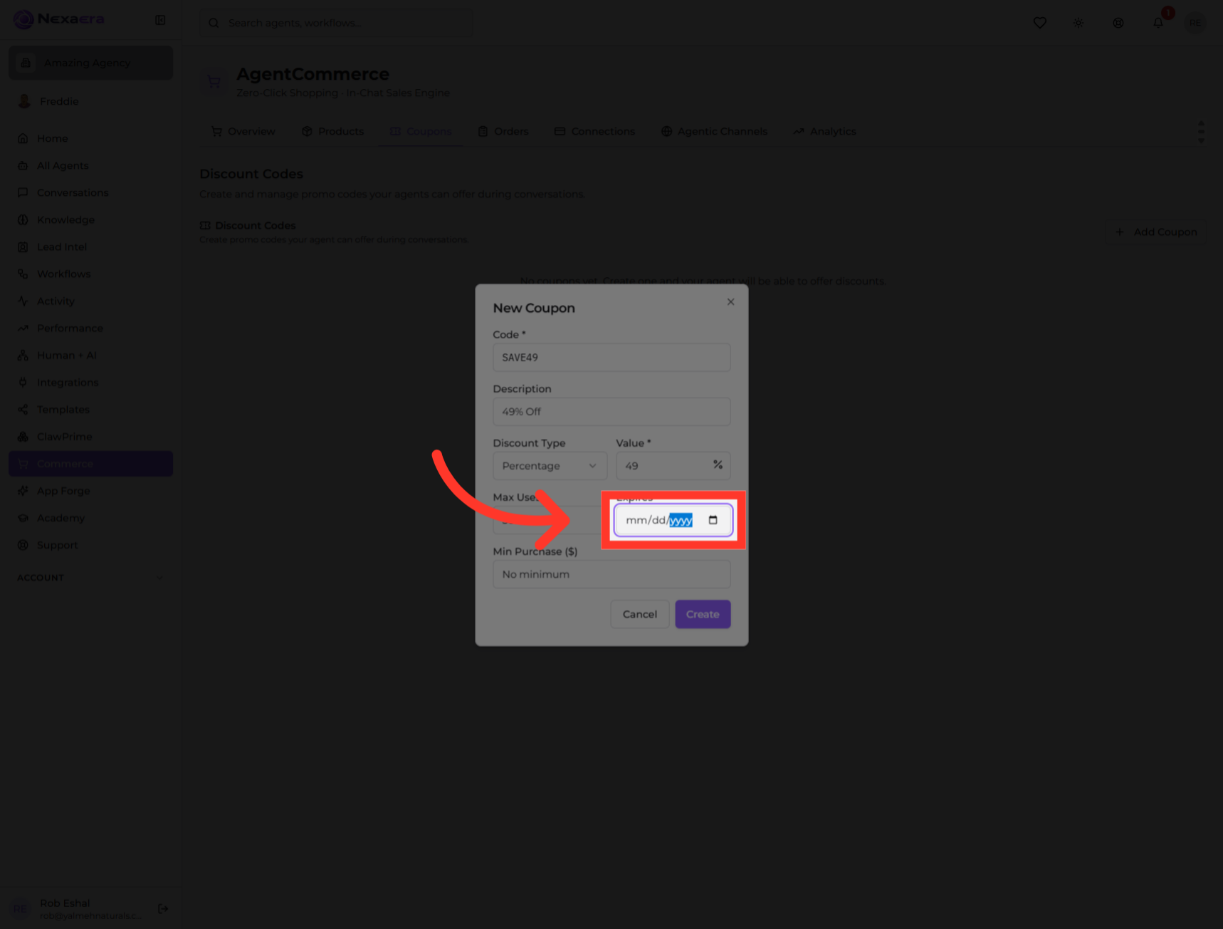 Set an Expires Date