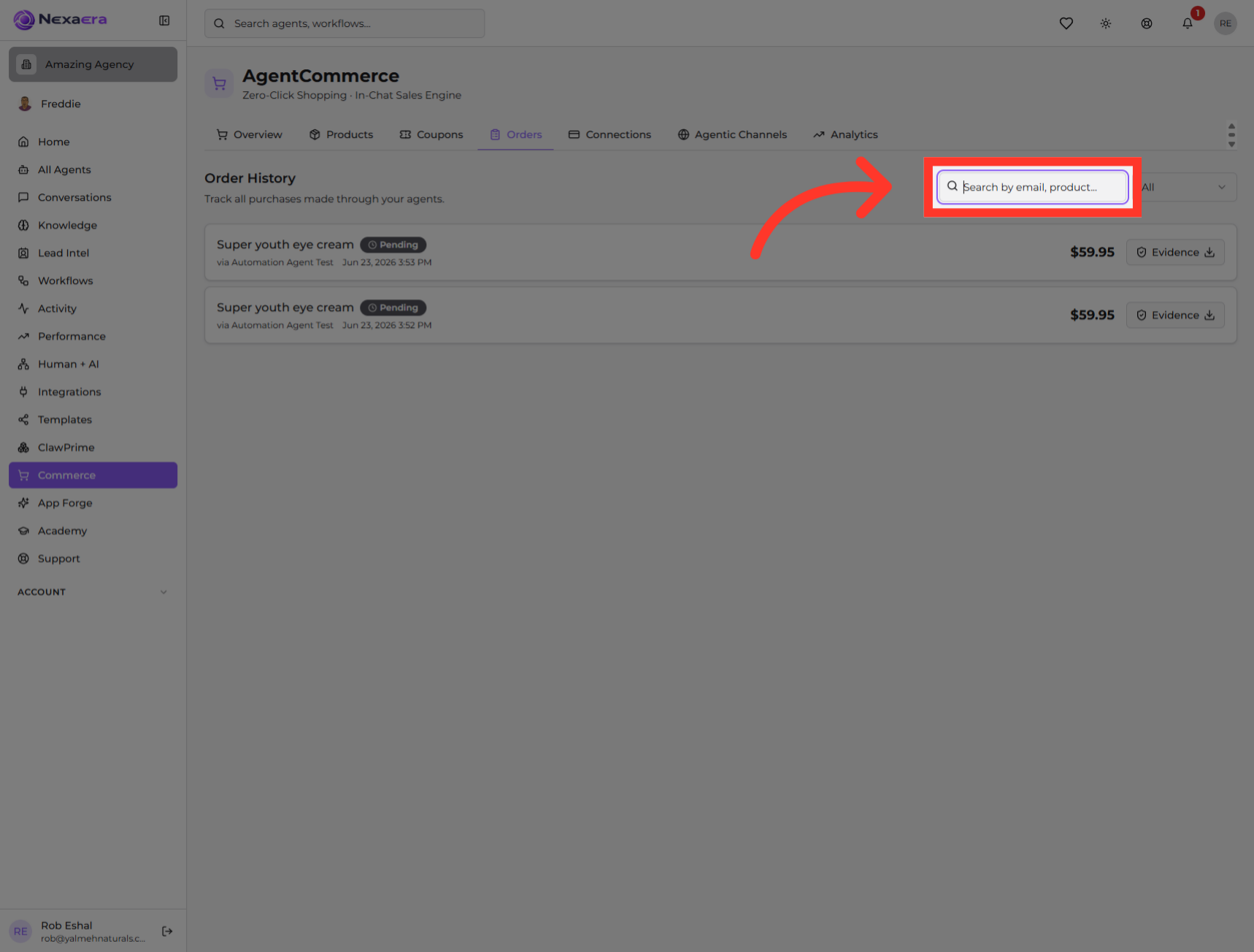 Use Search Function
