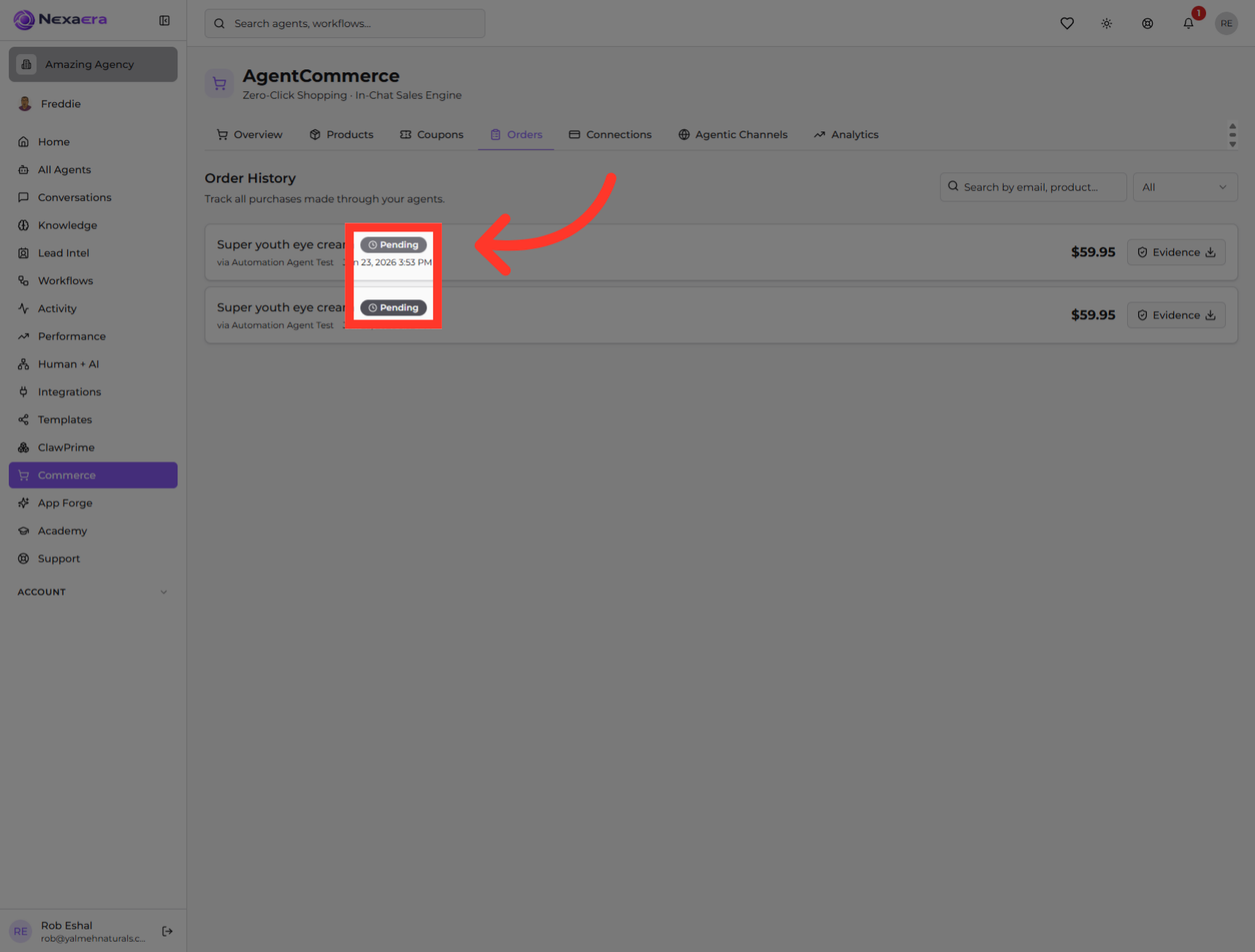 Check Order Status
