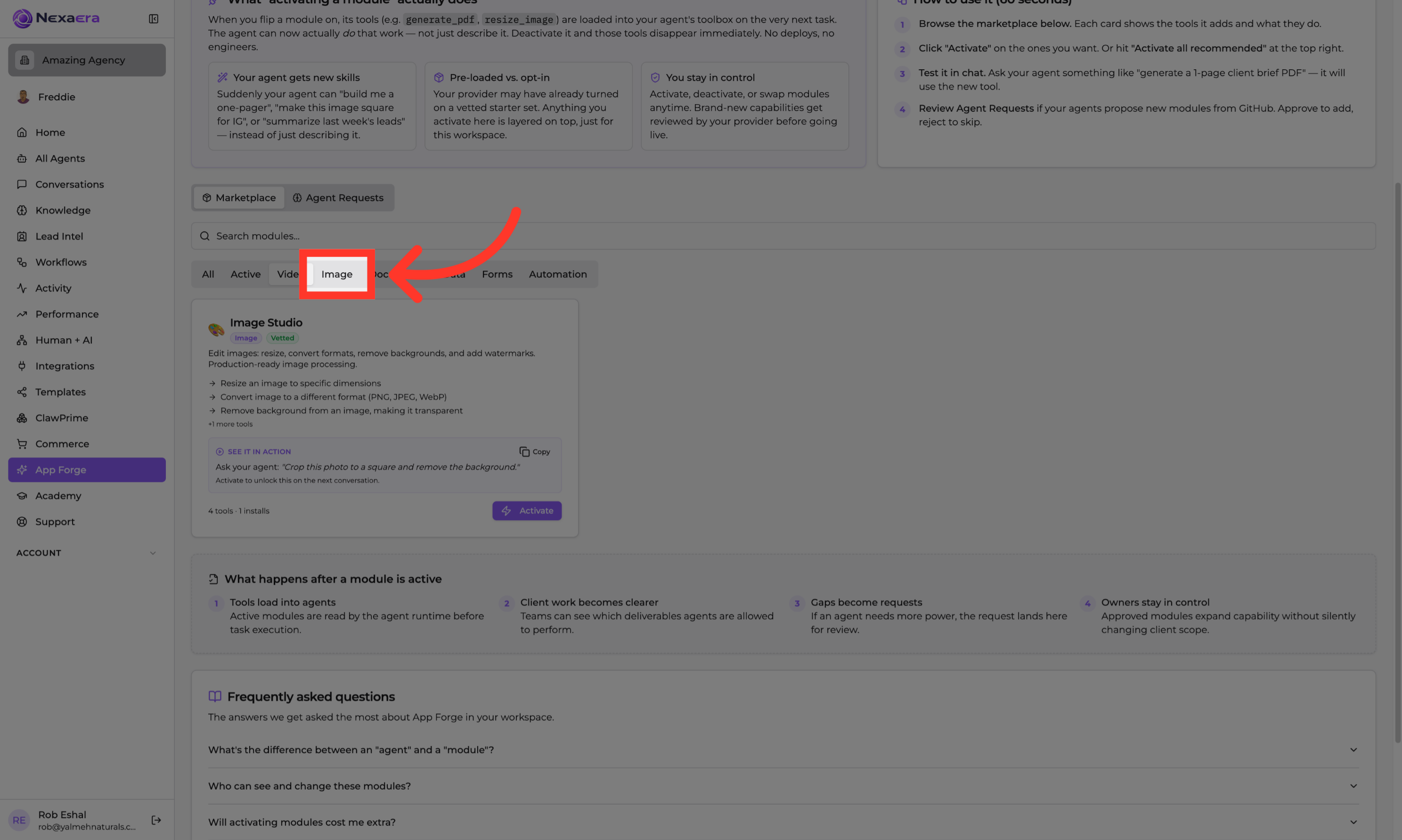 Select Image Module