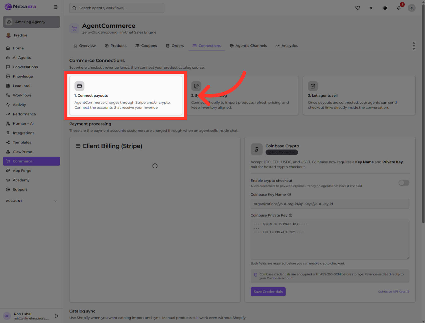 Connect Payout Accounts
