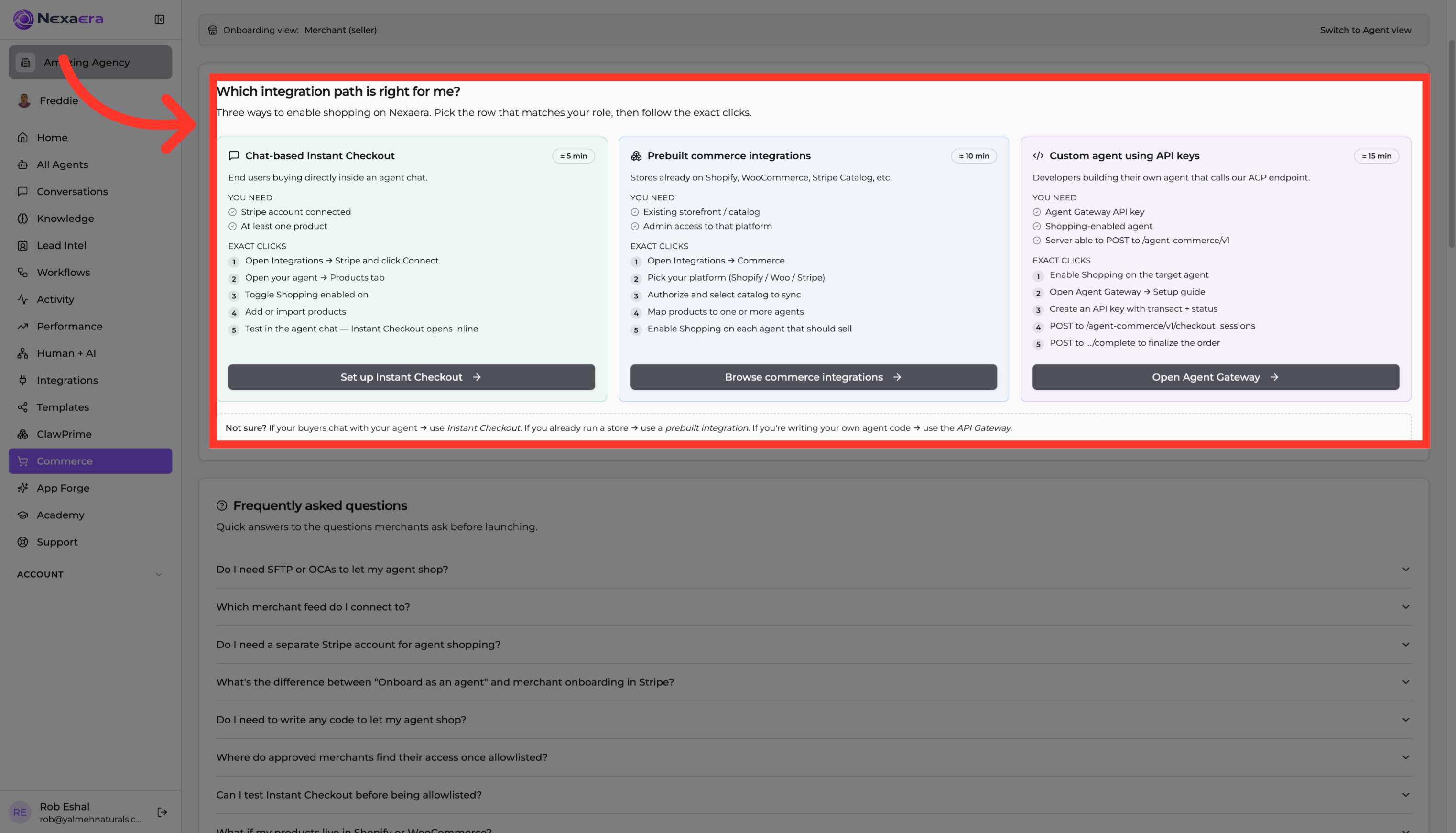 Know more about your integration.